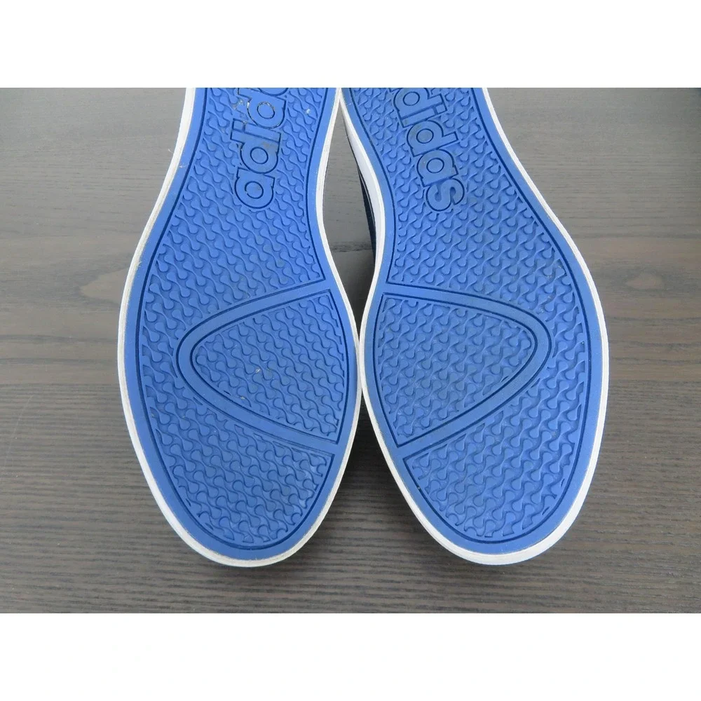 Adidas VS Pace 2.0 Mens 8.5 Shoes Blue 3 Stripe Low Top Casual Sneakers B74493